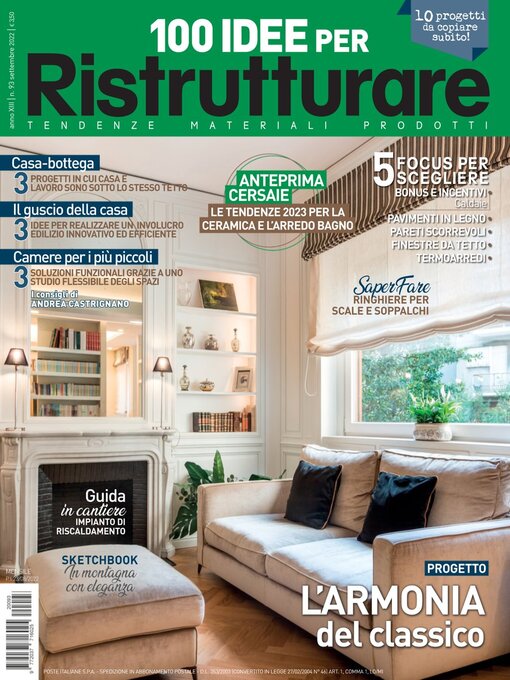 Title details for 100 Idee per Ristrutturare by Edizioni Morelli srl - Available